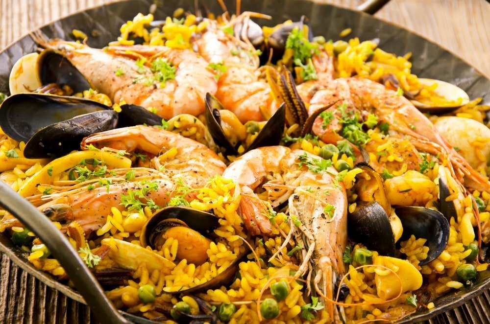 Paella Rice ( Rice in fish ) Samaki Delights